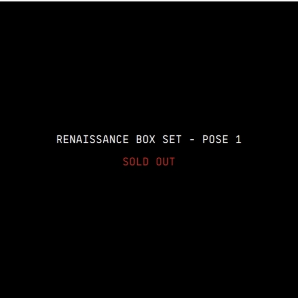 Beyoncé Renaissance Box set Pose 1 Size Medium - Picture 10 of 12